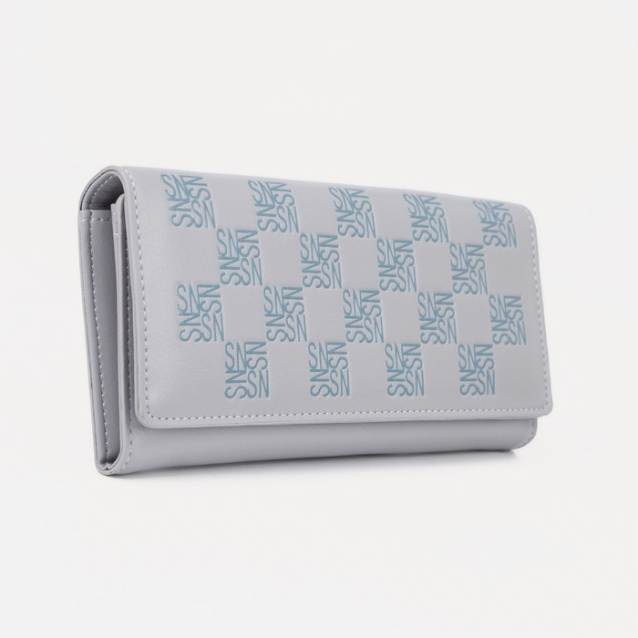 

Кошелек женский NoBrand 9306081, серый, 9306081