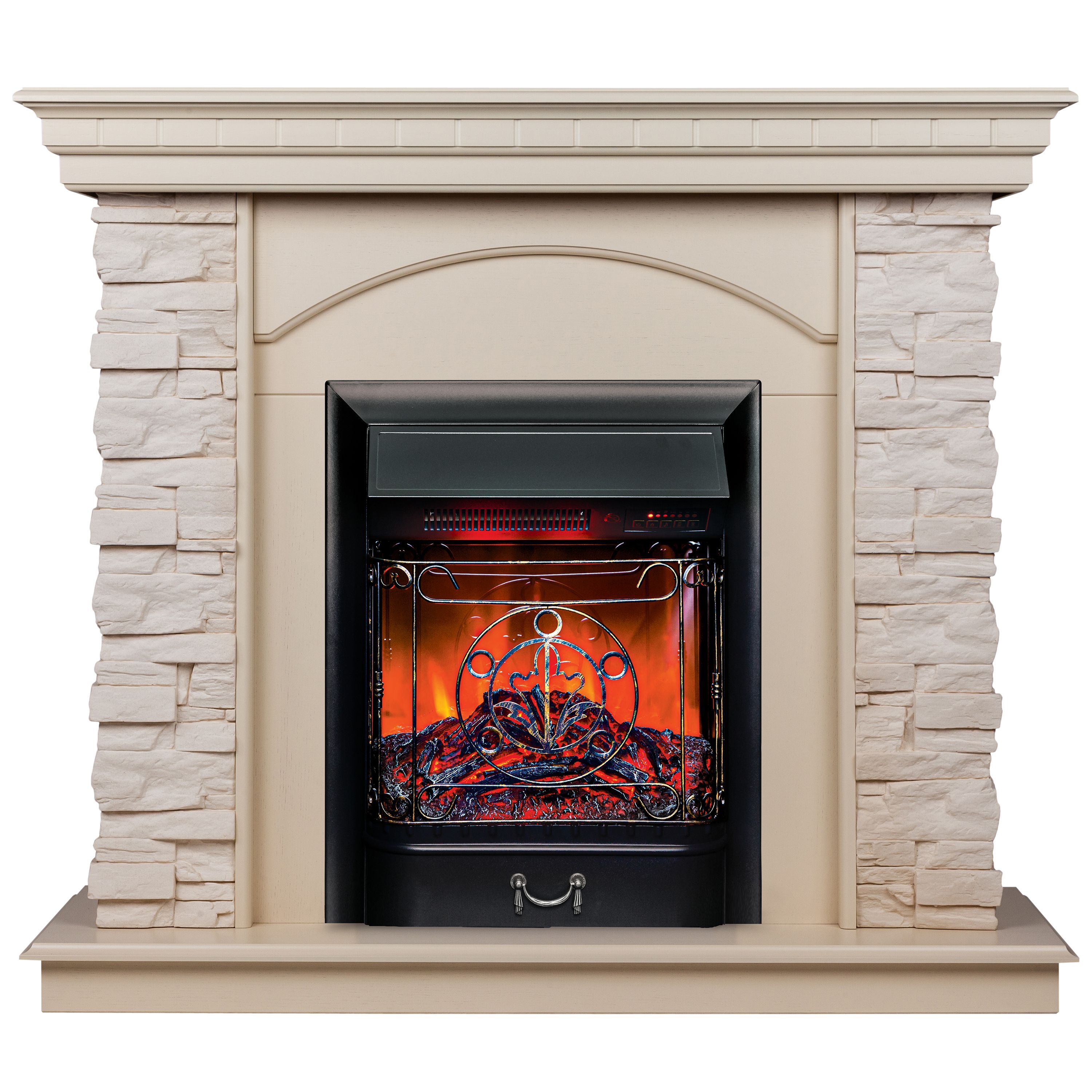 

Электрокамин RealFlame Elford VR STD/EUG/25.5/HL/24 WT-614 с очагом Majestic Lux Black, ELFORD VR STD/EUG/25.5/HL/24 WT-614 с очагом Majestic Lux Black