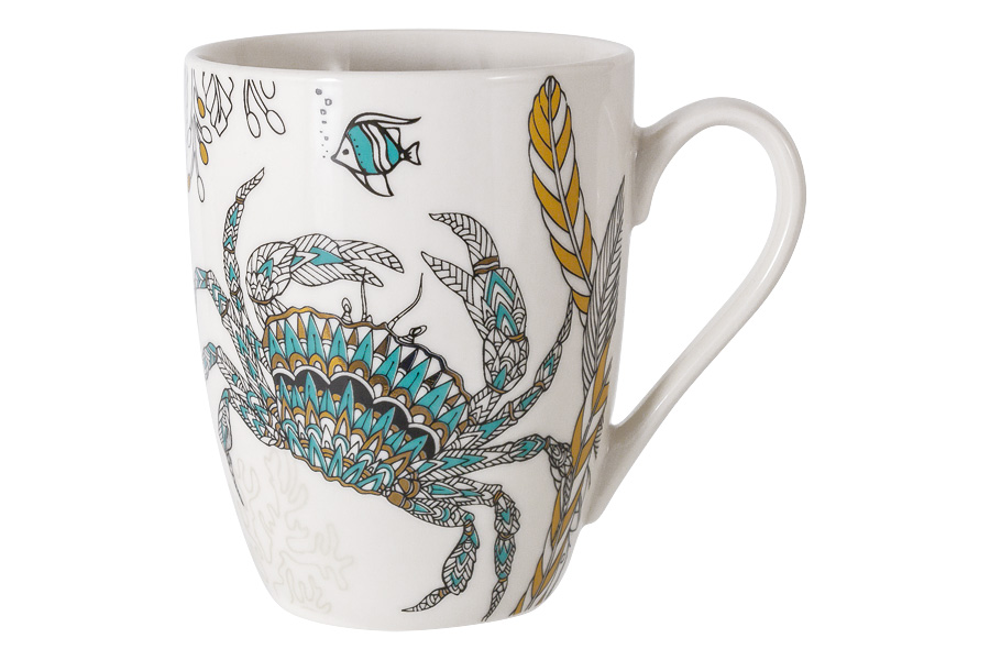 

Кружка Home & Style Краб 350мл фарфор HS5-TC008-A17098-A_