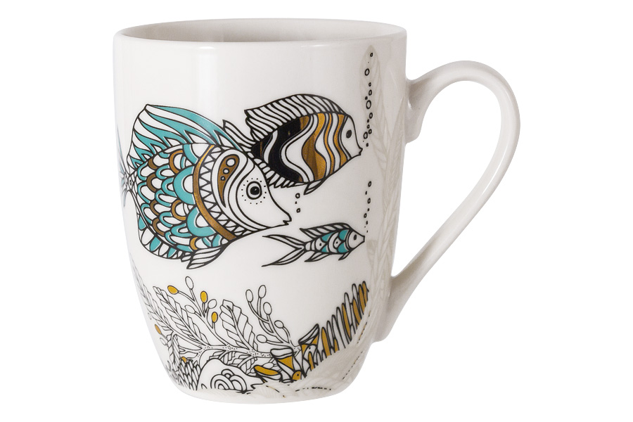 

Кружка Home & Style Рыбки 350мл фарфор HS5-TC008-A17098-B_