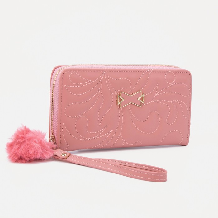 

Кошелек женский NoBrand 7393215, розовый, 7393215