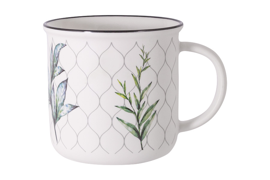 

Кружка Home & Style Ботаника 0.4л фарфор HS5-TC988-A19105-D_