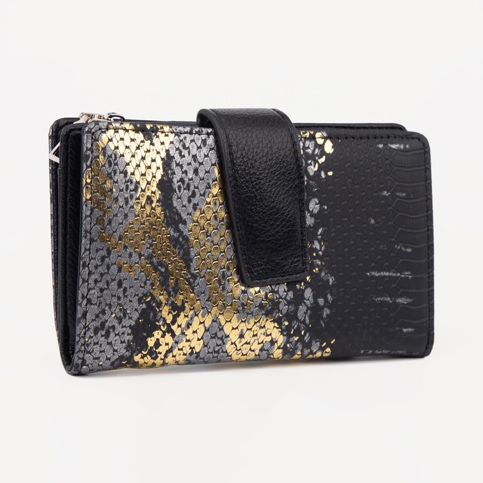 

Кошелек женский NoBrand 9278208, чёрный, 9278208
