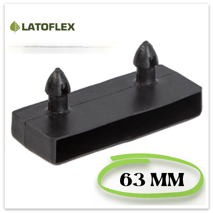 

Латодержатель Latoflex 63 мм 10 шт ЛН8-63-25СМЧ Черный, 63 мм 10 шт