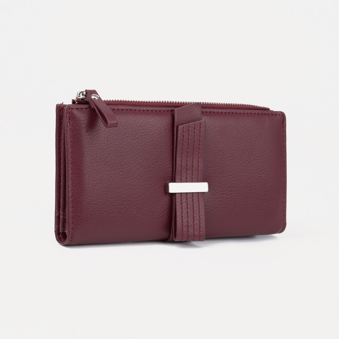 

Кошелек женский NoBrand 9344423, бордовый, 9344423