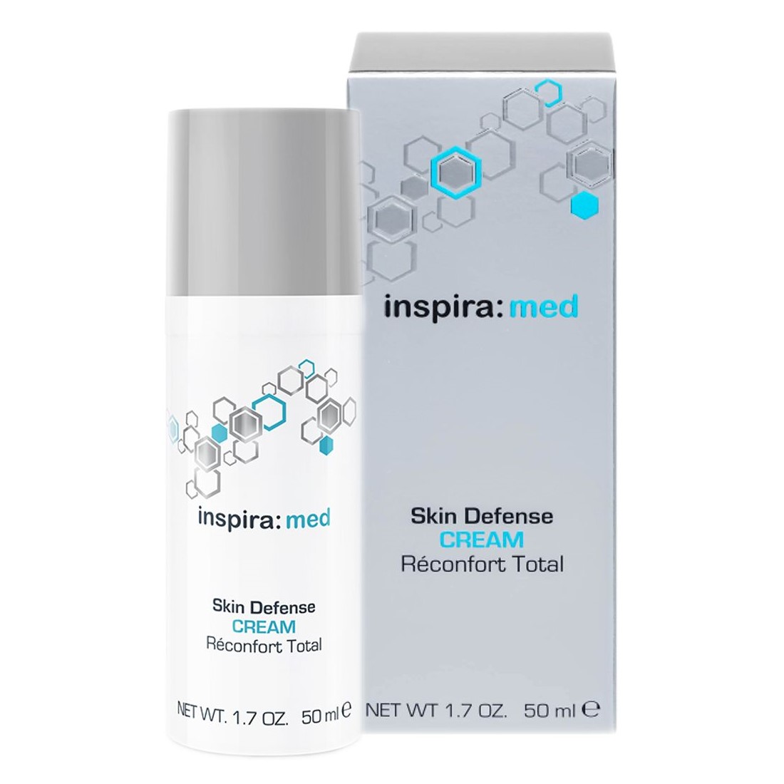 Успокаивающий крем Inspira cosmetics Skin defense cream для чувствительной кожи, 50 мл