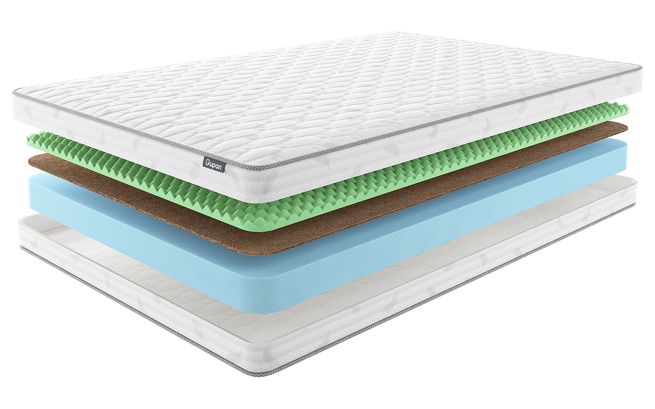 

Матрас Gupan Energy Rispo 10 70x200 см, Белый, Energy Rispo 10