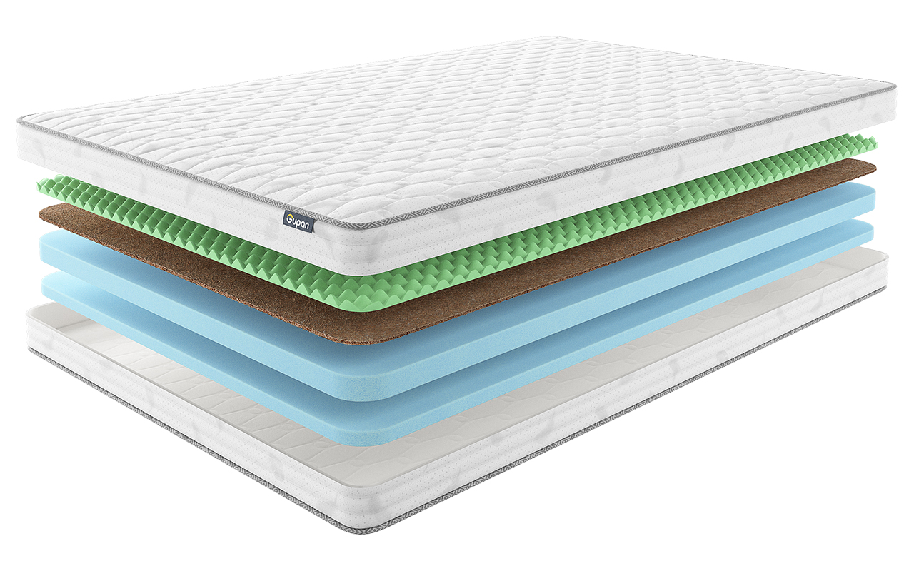 

Матрас Gupan Energy Rispo 13 120x200 см, Белый, Energy Rispo 13