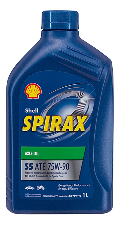 фото Трансмиссионное масло shell spirax s5 ate 75w90 1л 550027983