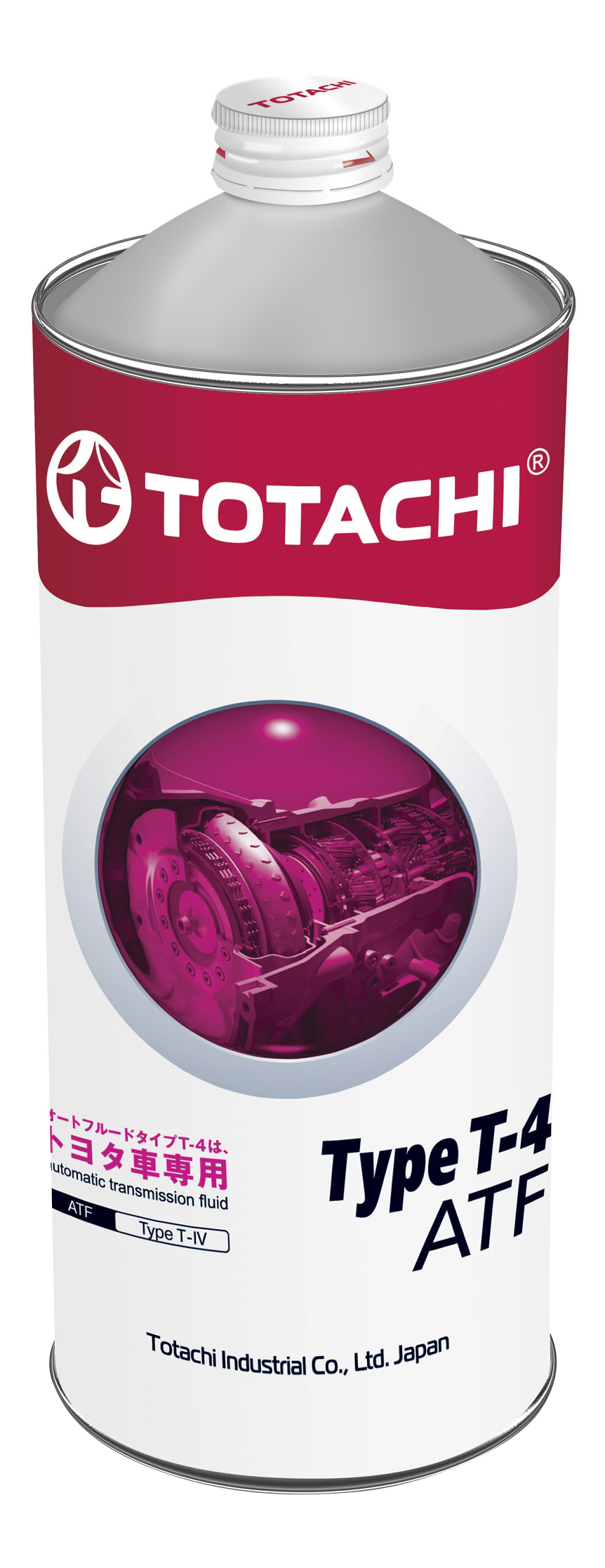 фото Трансмиссионное масло totachi atf type t-iv 1л 4562374691018