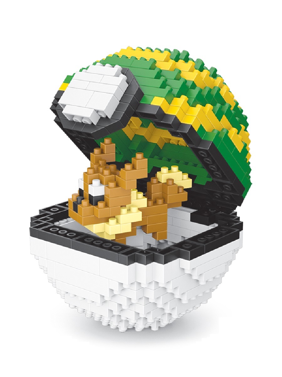 фото Конструктор lno покемон бол иви 450 дет. № 311 eevee pokemon ball series