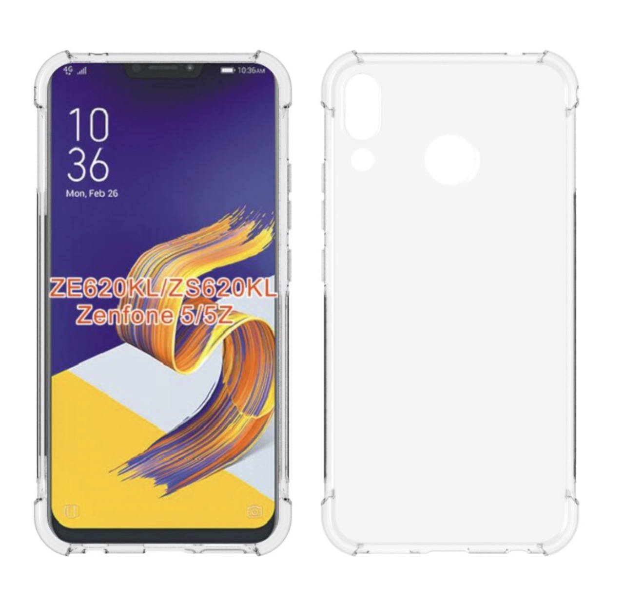 

Чехол накладка MyPads Tocco для ASUS ZenFone 5/5Z (ZE620KL/ZS620KL), Прозрачный