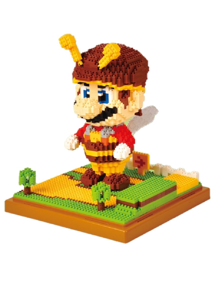 фото Конструктор lno супер марио пчела 1701 дет. № 158 super mario bee gift series