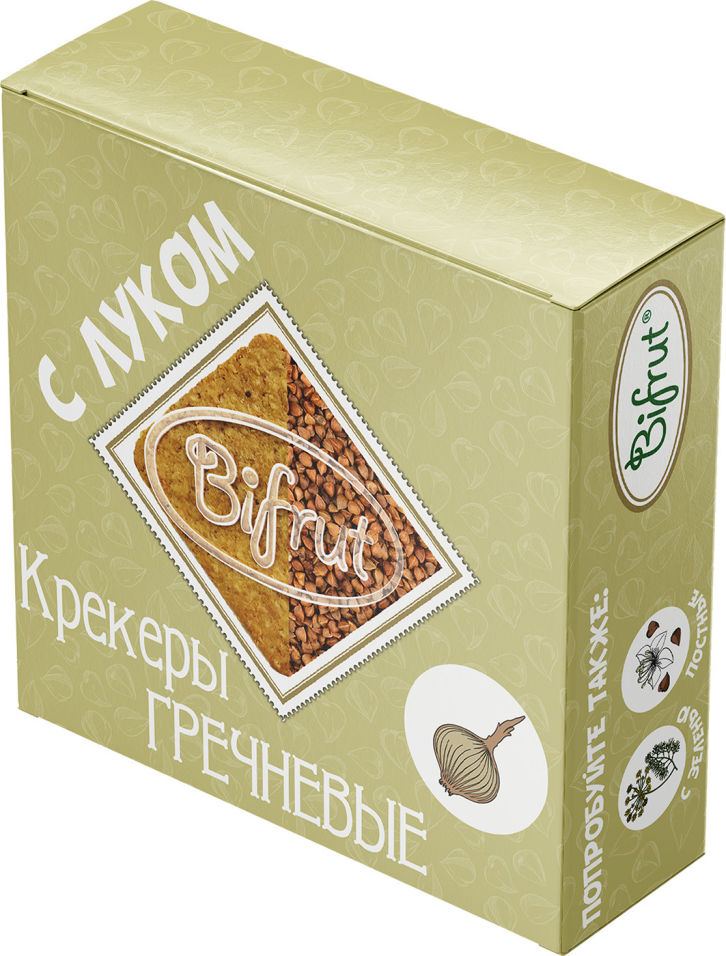 

Снеки Bifrut Гречневые с луком 210г