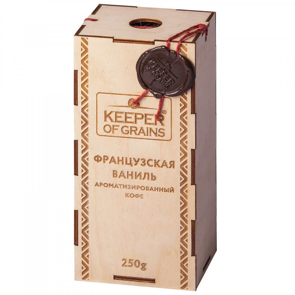 

Кофе в зернах Keeper Of Grains "Французская Ваниль", ароматизированный, 250 г