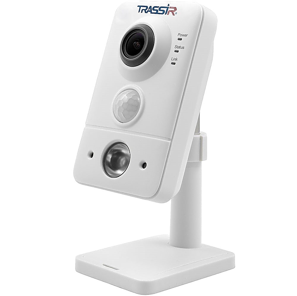 IP-камера Trassir TR-D7121IR1 v6 (2.8 мм) white (УТ-00037013) раскраска пластилином каляка маляка в гостях у сказки 4 картинки а4