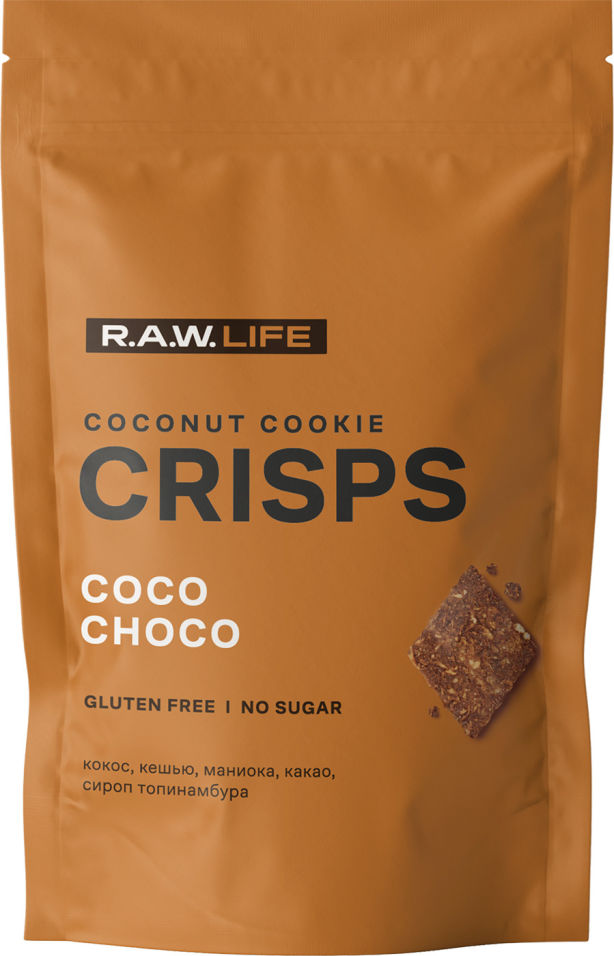 Печенье R.A.W. LIFE Coco chocolate 75г