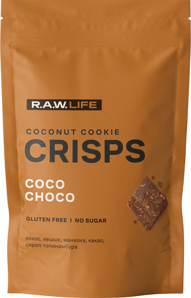 фото Печенье r.a.w. life coco chocolate 75г