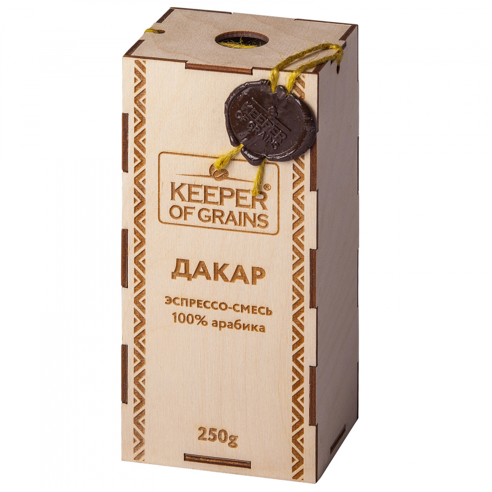 

Кофе в зернах Keeper Of Grains "Дакар", 250 г