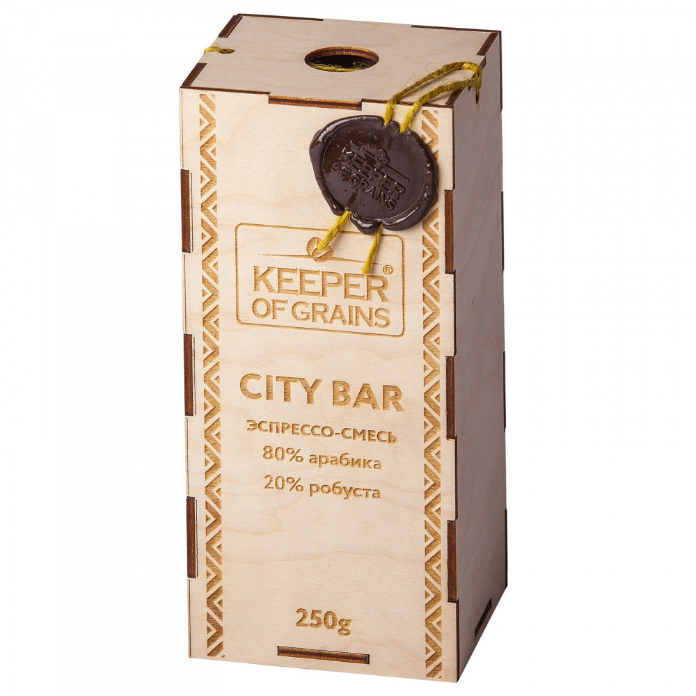

Кофе в зернах Keeper Of Grains "City Bar", 250 г