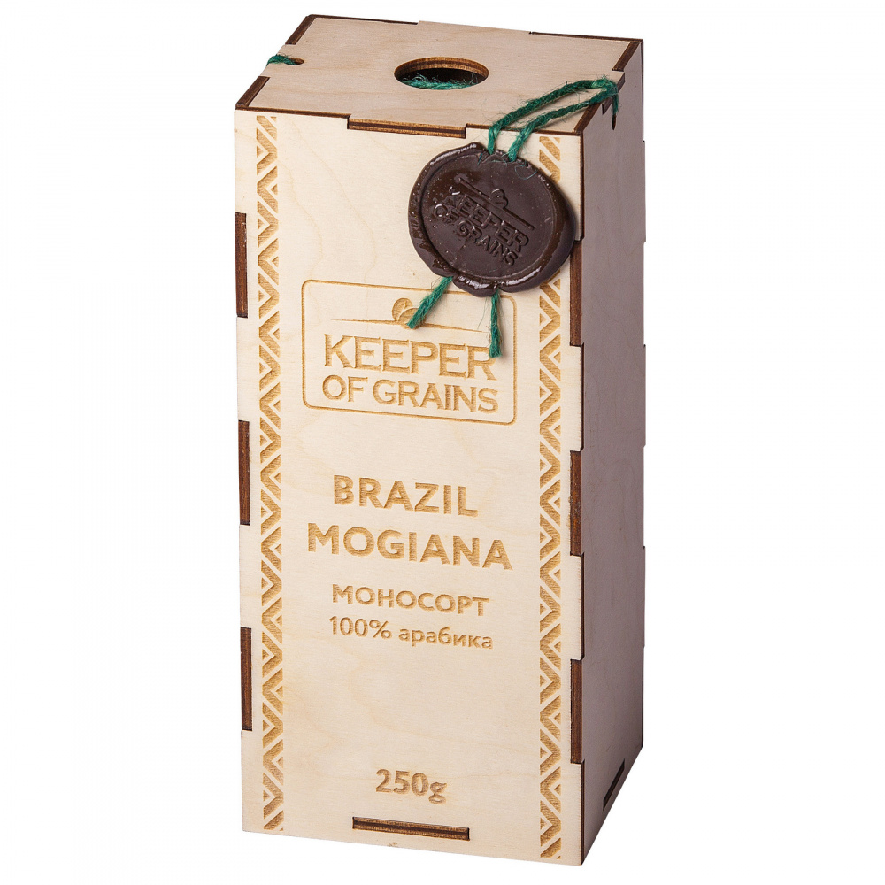 

Кофе в зернах Keeper Of Grains "Brazil Mogiana", 250 г