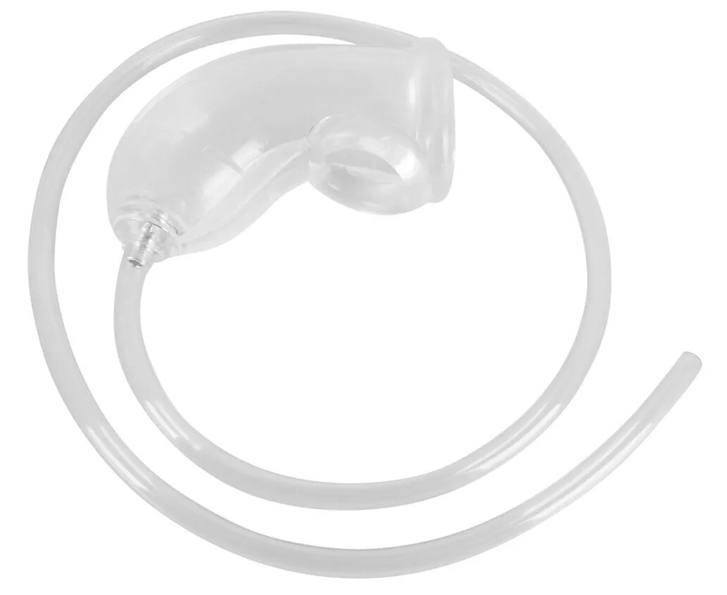 Прозрачная насадка на пенис Piss Play Sleeve для игр с мочеиспусканием