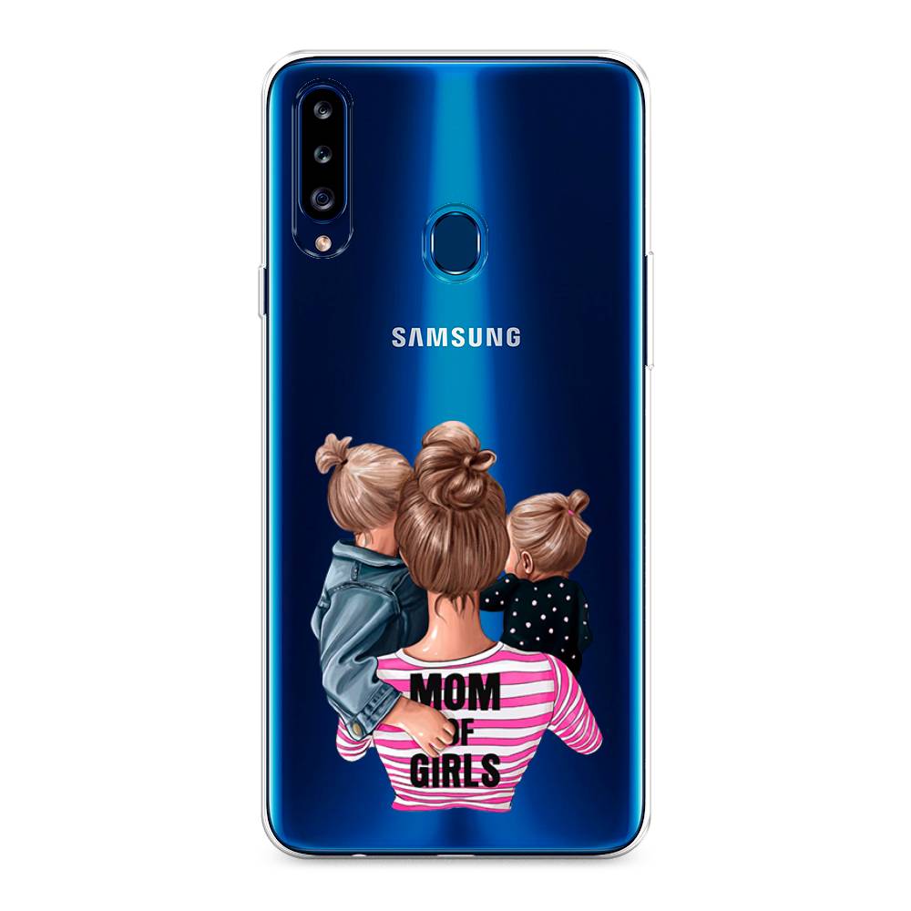 

Чехол Awog на Samsung Galaxy A20s / Самсунг A20s "Mom of Girls", Разноцветный, 2100850-6