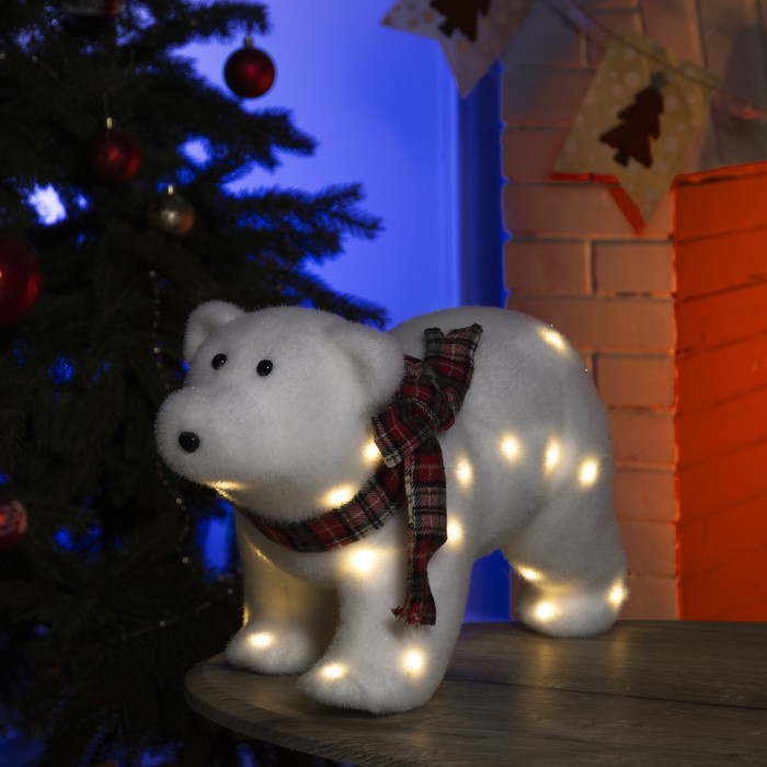 

Световая фигура Luazon Lighting Мишка 4357012 белый теплый, Мишка
