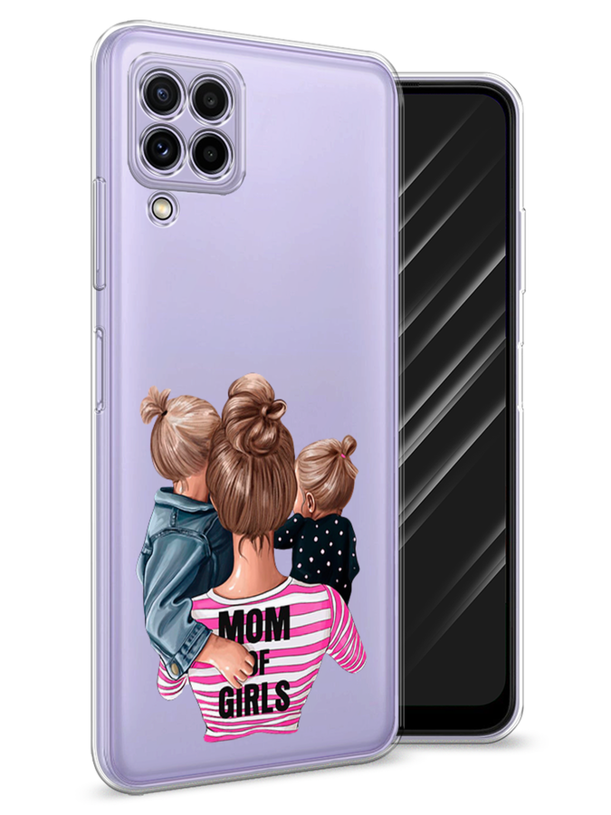 

Чехол Awog на Samsung Galaxy A22 / Самсунг A22 "Mom of Girls", Разноцветный, 2103150-6