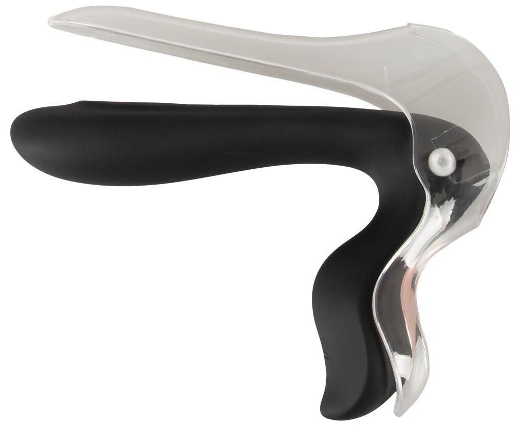 Вагинальный расширитель Vibrating Speculum с вибрацией и подсветкой