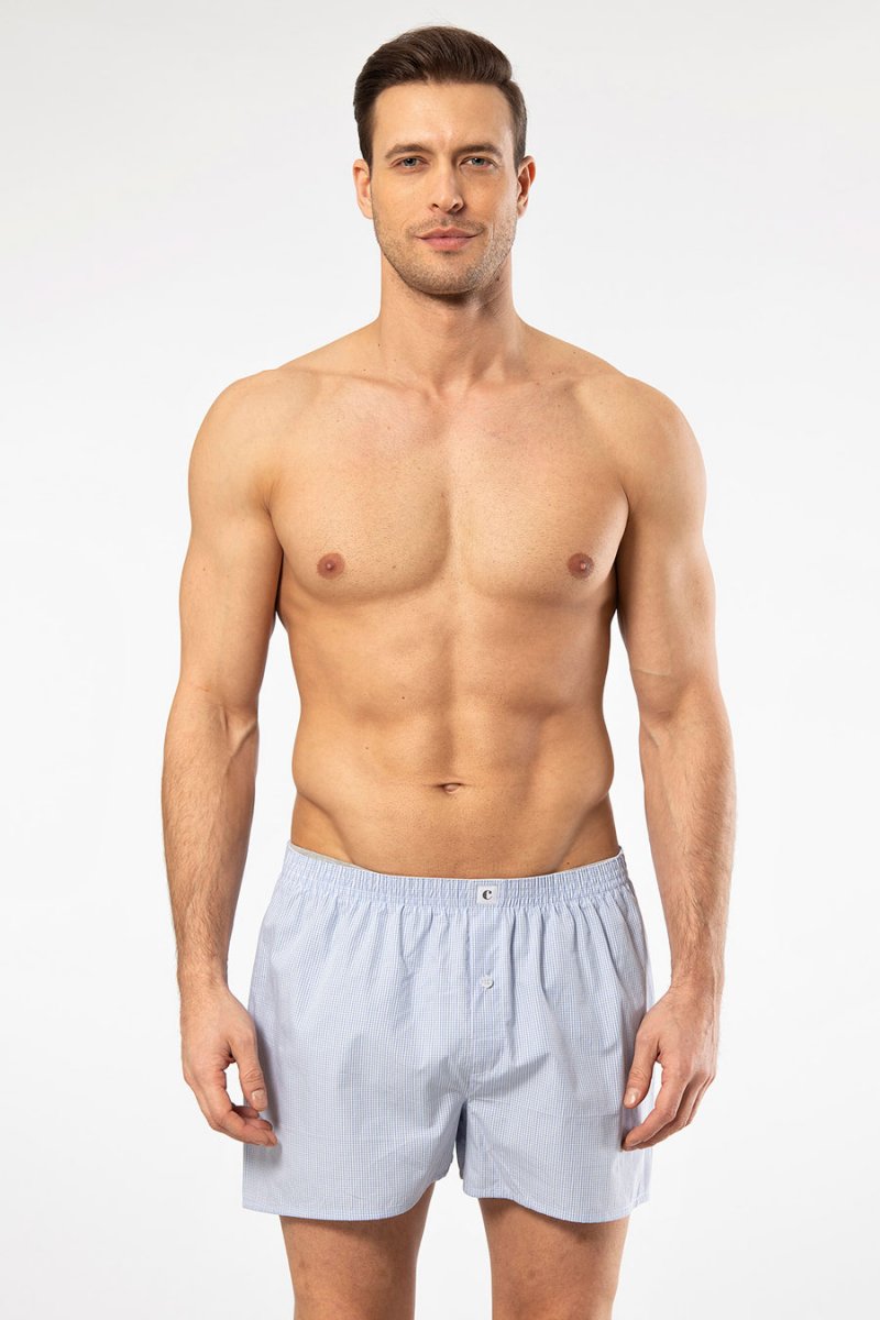 

Трусы мужские Cacharel 1113-1 голубые 3XL, Голубой, 1113-1