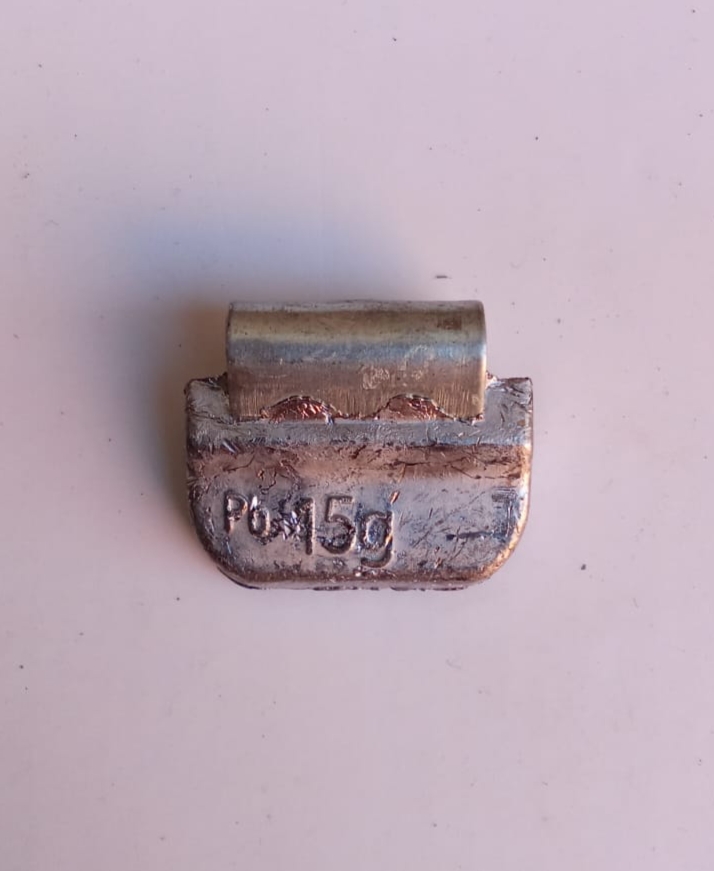 Противовес балансировочный Автобаланс 15грамм набивной для стальных дисков упаковка 100шт.