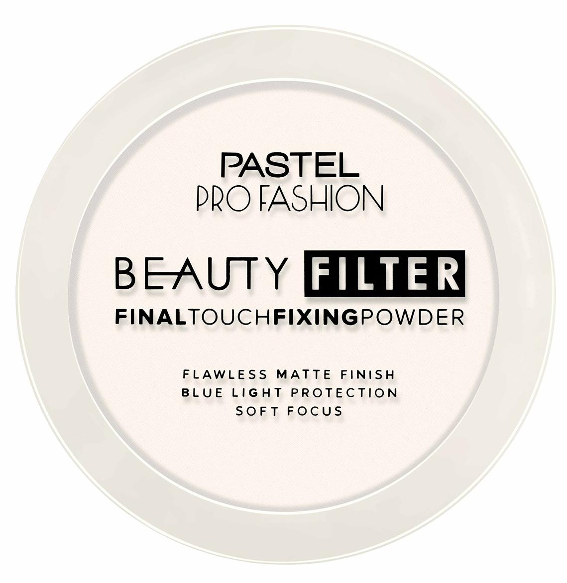 фото Пудра pastel для лица beauty filter fixing powder, 00 pastel cosmetics