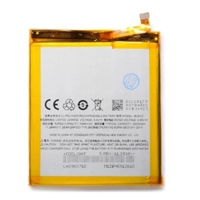 

Аккумулятор для телефона SSEKB BA612/ BA712 для Meizu 3000 мА/ч, BA612/ BA712