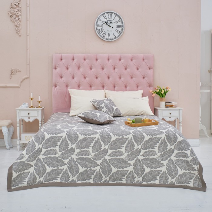 

Этель хлопковое Листопад 180х240 см, серый, 100% хлопок, 300 г/м2, хлопковое Листопад 180х240 см, серый, 100% хлопок, 300 г/м2