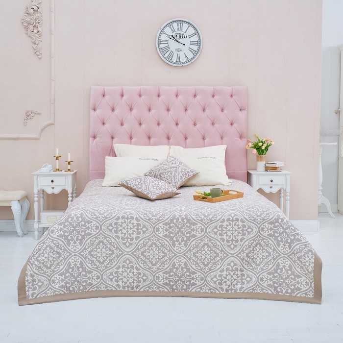 

Этель хлопковое Орнамент 150х240 см, серый, 100% хлопок, 300 г/м2, хлопковое Орнамент 150х240 см, серый, 100% хлопок, 300 г/м2