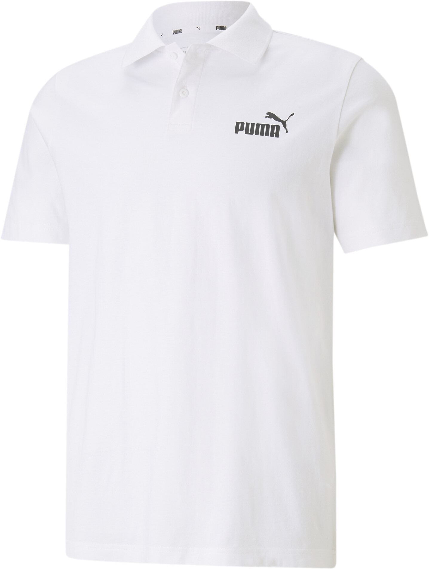 

Футболка мужская PUMA Essentials Jersey Polo белая S, Белый, Essentials Jersey Polo