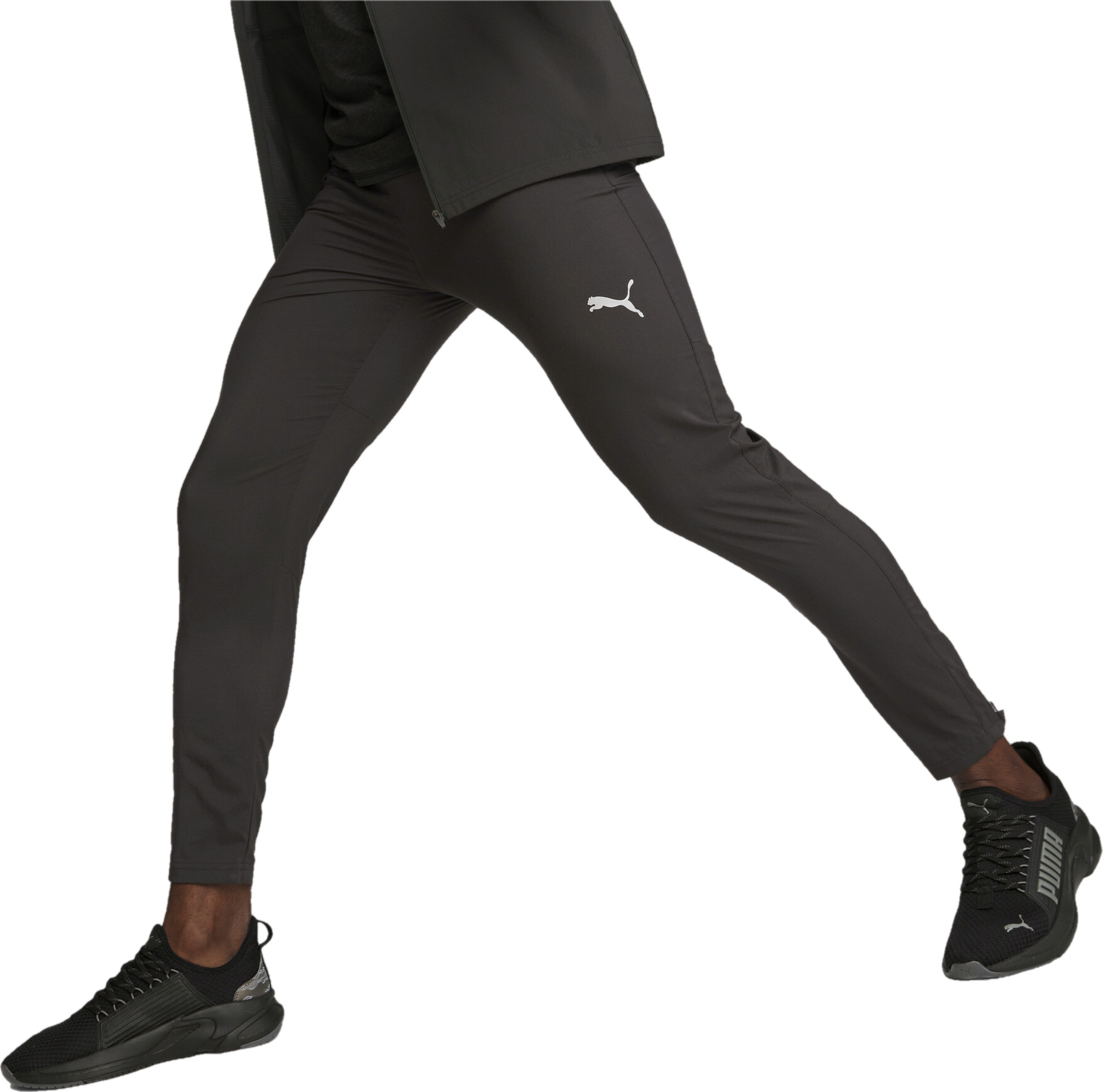 Спортивные леггинсы мужские PUMA Run Favourite Tapered Running Pants Men черные S 7456₽