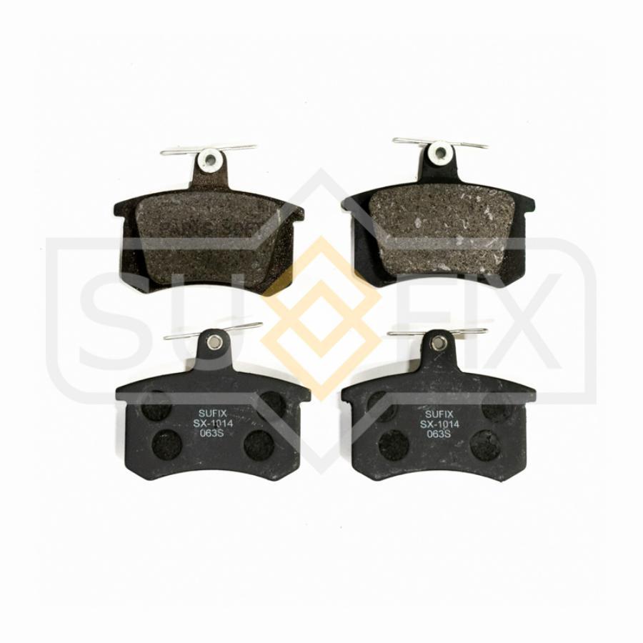 

Тормозные колодки Sufix задние правые/левые дисковые SX1014, ro-SX1014