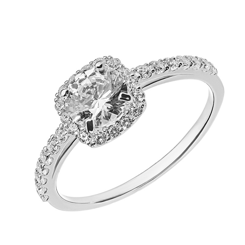 

Кольцо из серебра р., WONDERLI КАТ0601К, фианит, КАТ0601К