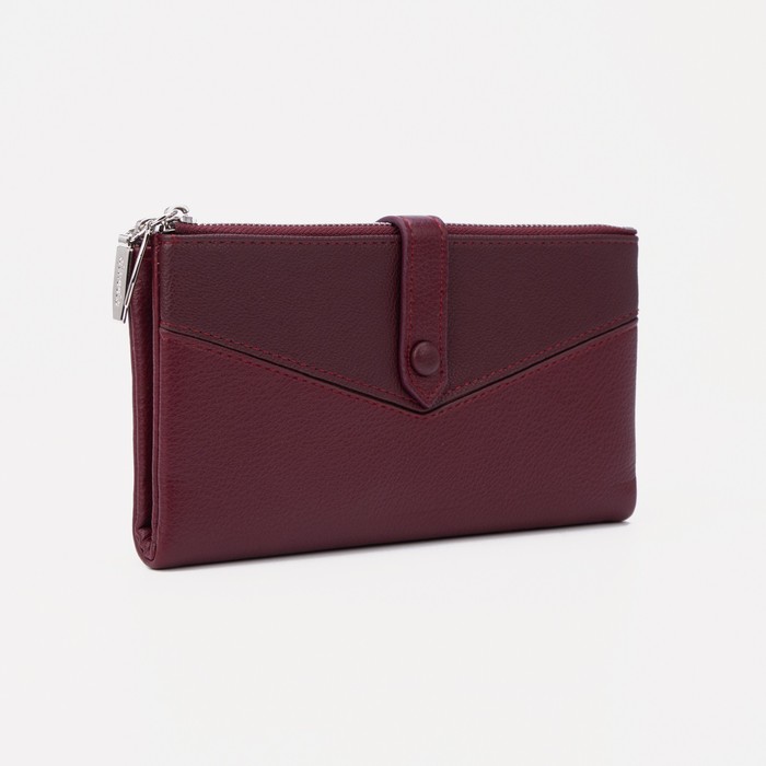 

Кошелек женский NoBrand 7522423, бордовый, 7522423