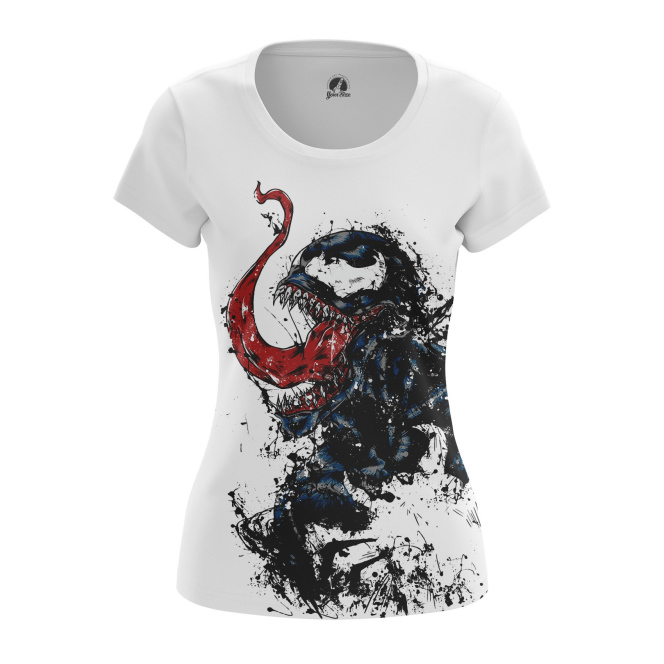 

Футболка женская teestore Venom белая S, Белый, Venom