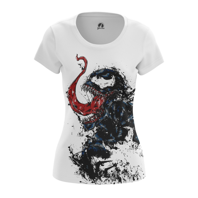 

Футболка женская teestore Venom белая L, Белый, Venom