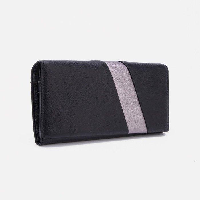 

Кошелек женский NoBrand 7608295, чёрный, 7608295