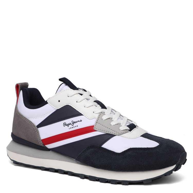 

Кроссовки мужские Pepe Jeans London PMS60012 белые 46 EU, Белый, PMS60012