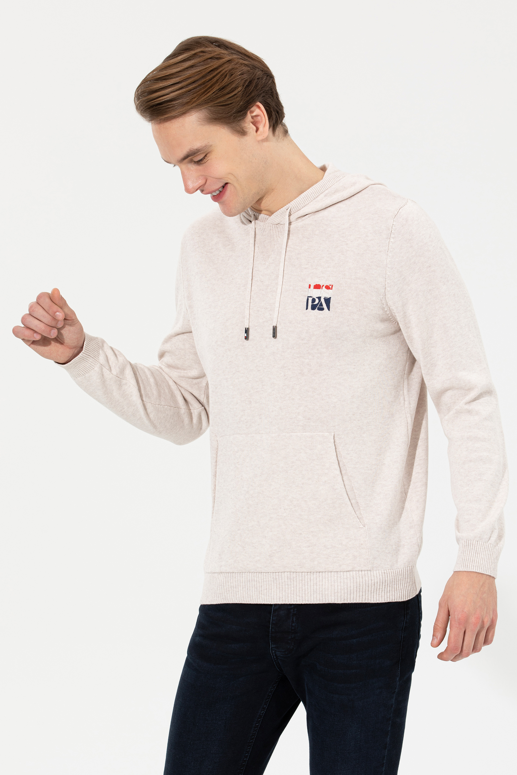 

Худи мужское U.S. POLO Assn. G081SZ0TK0HERMAN бежевое L, Бежевый, G081SZ0TK0HERMAN
