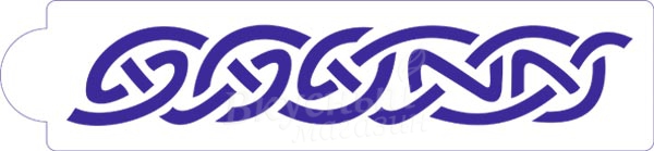 

Трафарет для мастики/марципана Цепочка К127, Белый
