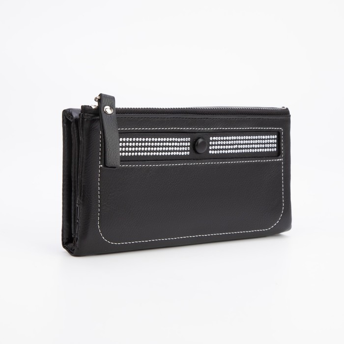 

Кошелек женский NoBrand 7430019, чёрный, 7430019