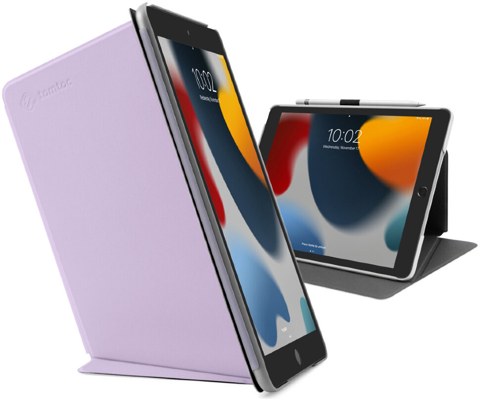 фото Чехол tomtoc tablet case (без слота pencil) для ipad 10.2", цвет фиолетовый (b02-006v01)