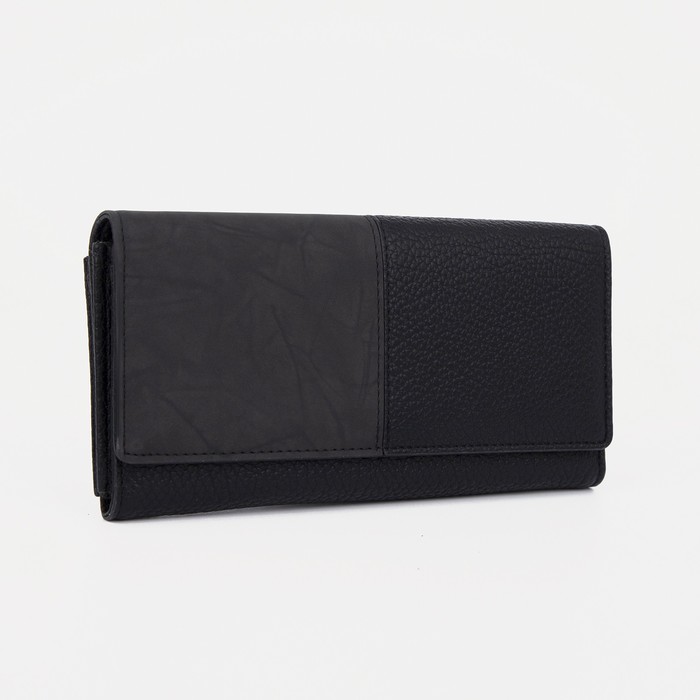 

Кошелек женский NoBrand 9344374, чёрный, Черный, 9344374